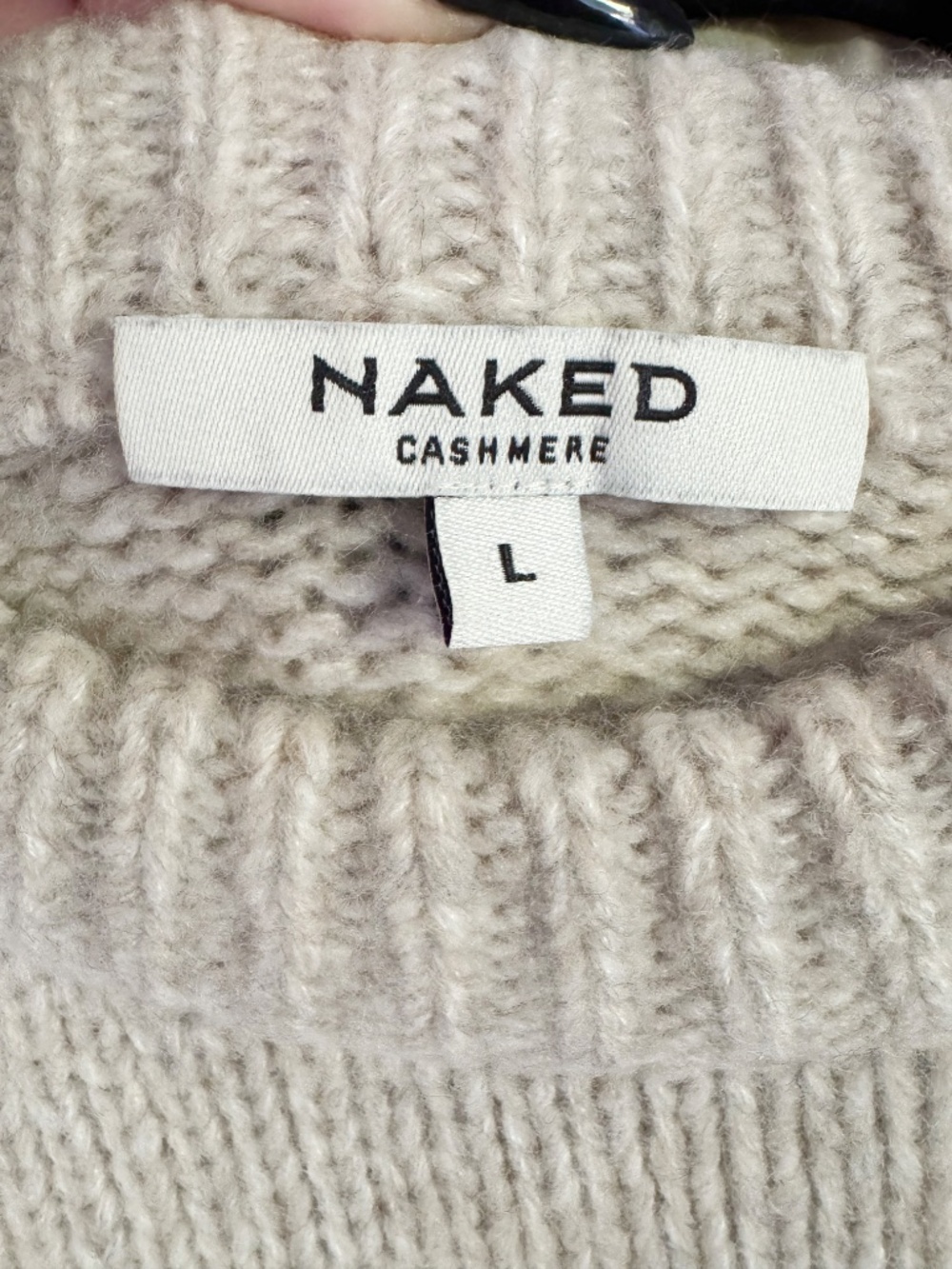NAKED CASHMERE GISELLE PULLOVER IN ARCTIC GREY - Picture 9 of 10